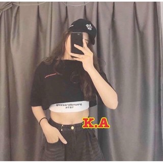 Sét áo croptop 2 món NY 1974