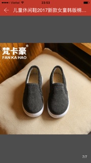 Giày lười cho bé yêu
