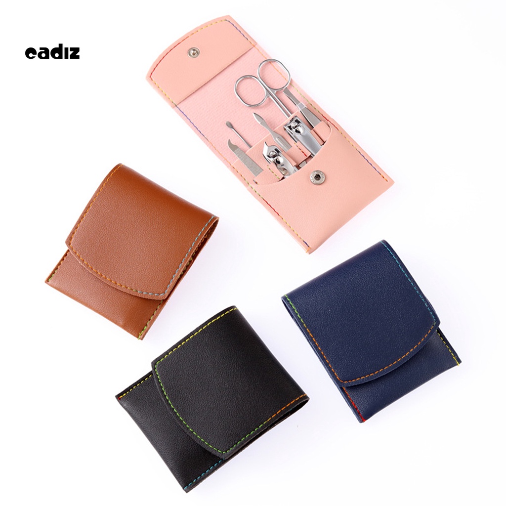 [Hàng mới về] Bộ dụng cụ cắt móng tay/tỉa mày/vệ sinh tai bằng thép không gỉ tiện dụng