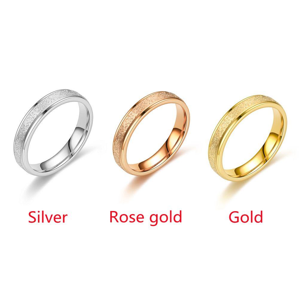ROSE Nhẫn Bản Rộng 6mm Tùy Chỉnh Phong Cách Bohemian Thời Trang Cho Nam Nữ