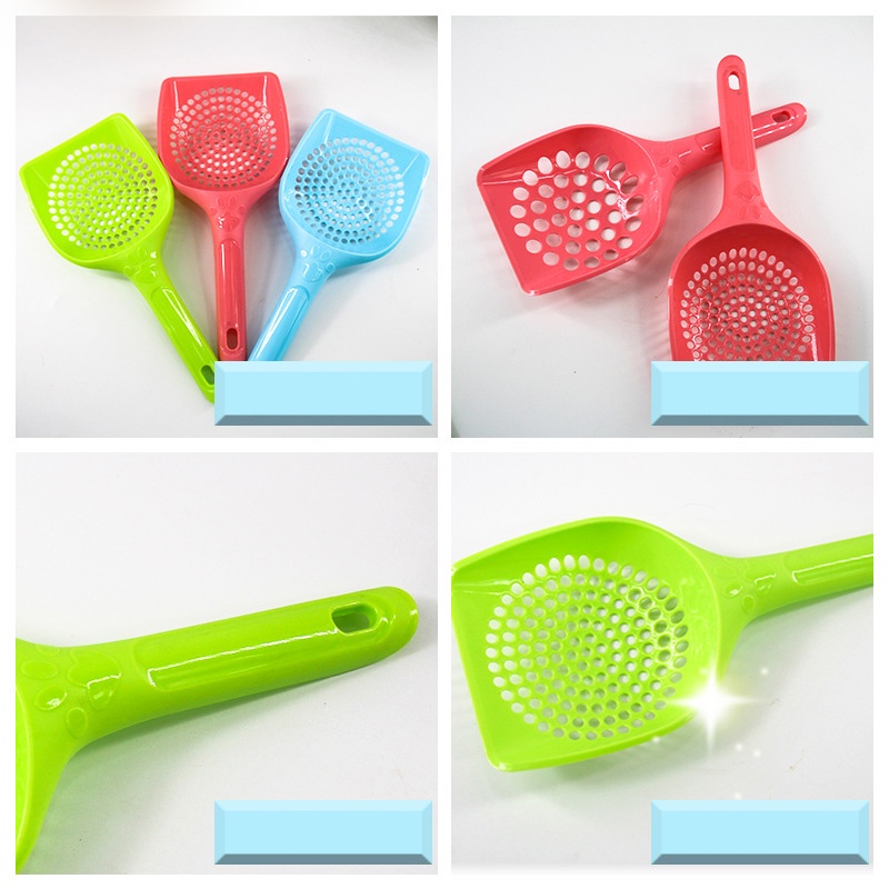 Xẻng Xúc Cát Cho Mèo Lỗ Tròn Nhỏ