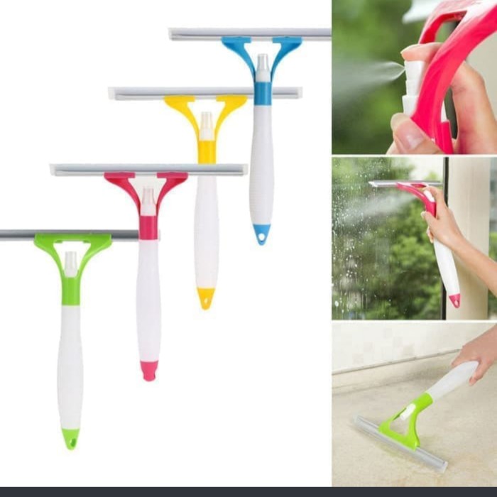Bộ dụng cụ vệ sinh cửa kính 2 trong 1 | BigBuy360 - bigbuy360.vn