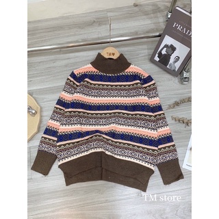Áo len thổ cẩm hàng qc cao cấp