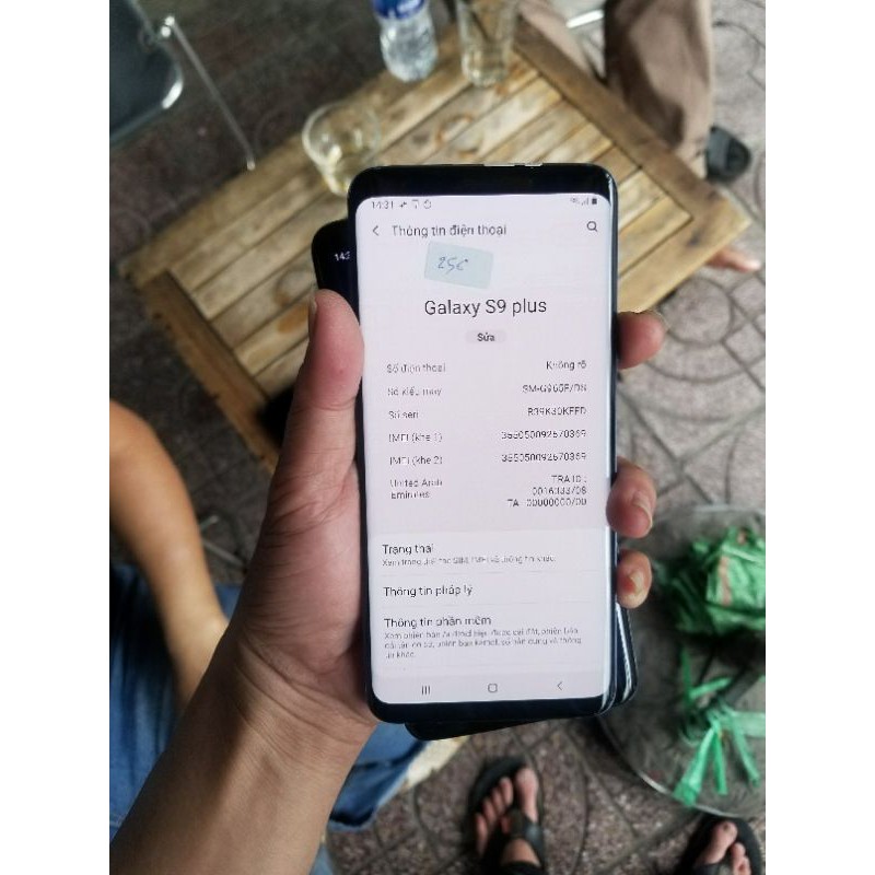 Điện thoại Samsung Galaxy S9 Plus  256G khủng Bản Hàn 2 sim