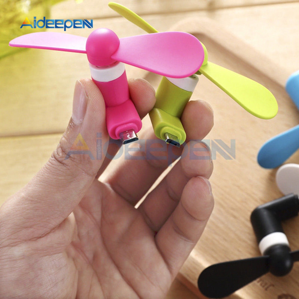 Quạt Usb Mini Làm Mát Không Ồn 5v Cho Điện Thoại Android | BigBuy360 - bigbuy360.vn
