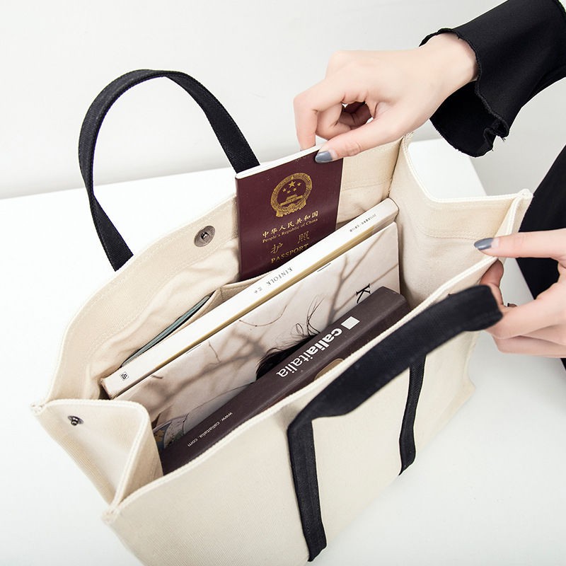 Túi đựng s ách Canvas, xách công trường những người rảnh rỗi | BigBuy360 - bigbuy360.vn