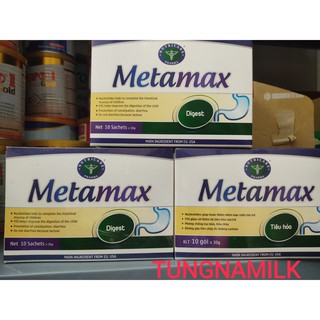 Sữa bột dạng gói METAMAX hộp 10 gói