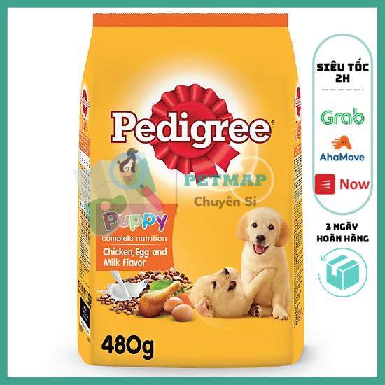 [Rẻ vô địch] [Có sẵn] Thức ăn cho chó con Pedigree 400gr - Gà, Trứng, Sữa