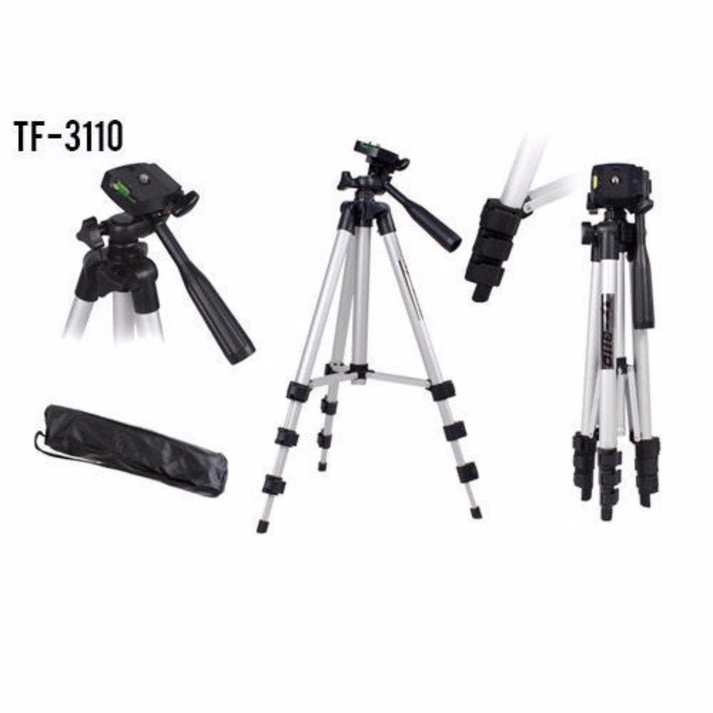 Chân Tripod Chụp Hình 3110 - Điều chỉnh độ cao dễ dàng - Chụp ảnh nhiều góc độ