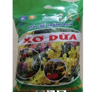 Xơ dừa rối trồng lan