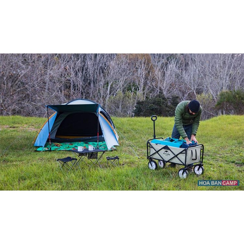Xe Kéo Dã Ngoại Gấp Gọn NatureHike NH19PJ001 | 90L