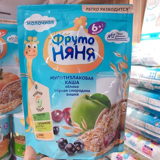 Bột ăn dặm Fruto Nga các vị 200g (date 2021)