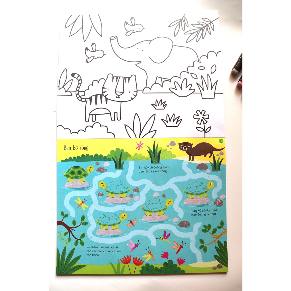 Sách - Trò chơi phát triển tư duy – KHÁM PHÁ RỪNG XANH