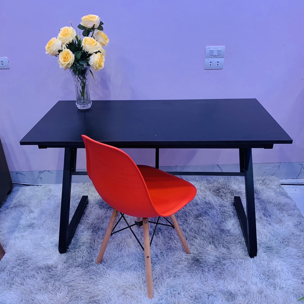 Bàn chữ Z, bàn làm việc & bàn gaming kích thước KT 120X60 chân sắt sơn tĩnh điện chắc chắn lắp ráp dễ dàng
