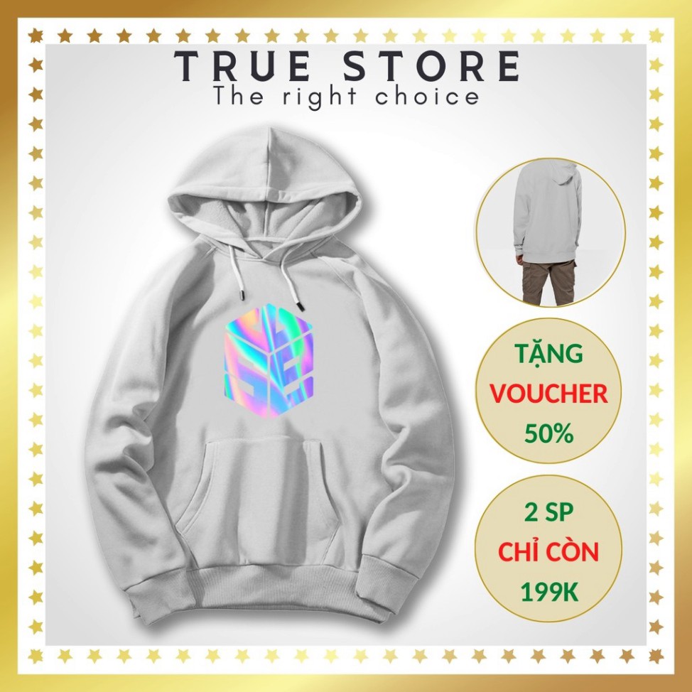 (HOT HOT) Áo khoác nỉ phản quang cao cấp unisex màu xám, True Store đảm bảo, KN32