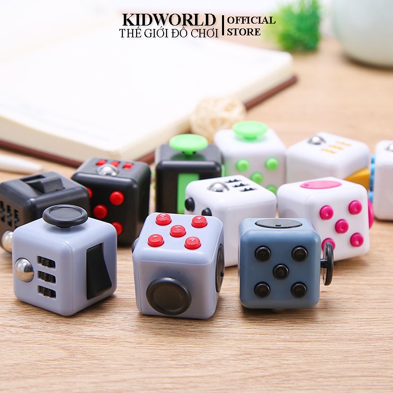 Fidget Cube Giúp Tập Trung Trong Công Việc, Đồ Chơi Giảm Stress Hiệu Quả