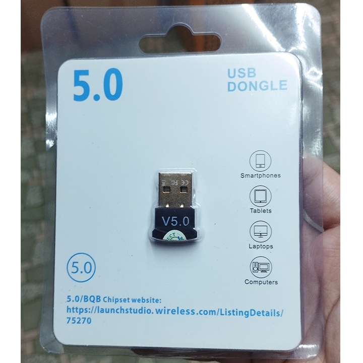 USB Bluetooth mini cho PC chuẩn 5.0