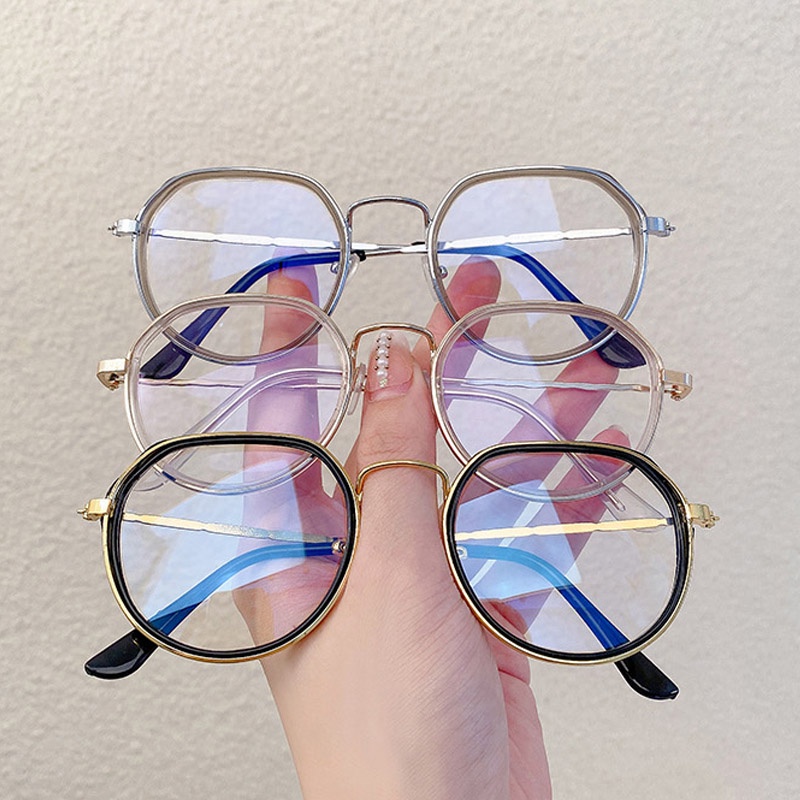 Mắt Kính Chống Tia Bức Xạ Và Ánh Sáng Xanh Thời Trang Hàn Quốc Cho Nam Và Nữ