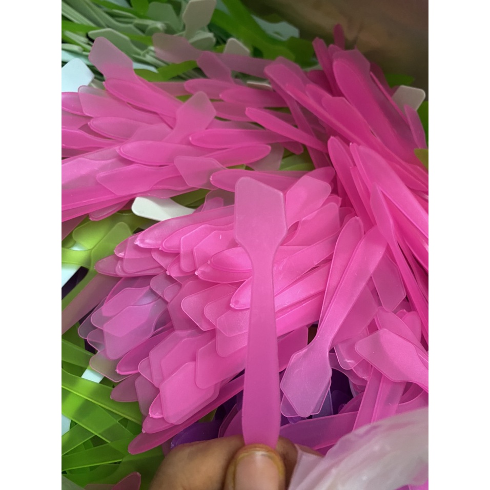 Que Nhựa Đắp Mặt Nạ Đất Sét, Mặt Nạ Sữa Chua