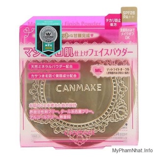 Phấn phủ kiềm dầu Canmake ( đủ tone)