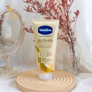 Dưỡng thể trắng da màu vàng ban ngày Vaseline Gluta-Hya 10X Thái lan 330ML