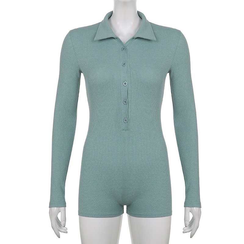 Bộ jumpsuit nữ dài tay 3 màu