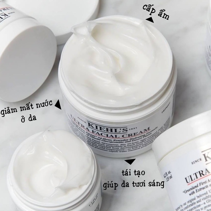 Kem Dưỡng Kiehl's Ultra Facial Moisturizing Cream with Squalane
