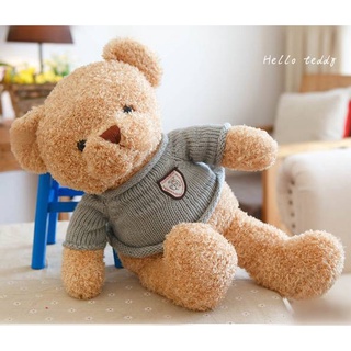 Gấu teddy Nhồi Bông Mặc Áo Sweater Dễ Thương
