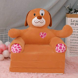 Ghế Sofa Cho Bé ,Ghế Lười Bông Hình Thú,Được chọn mẫu-chó mắt lồi