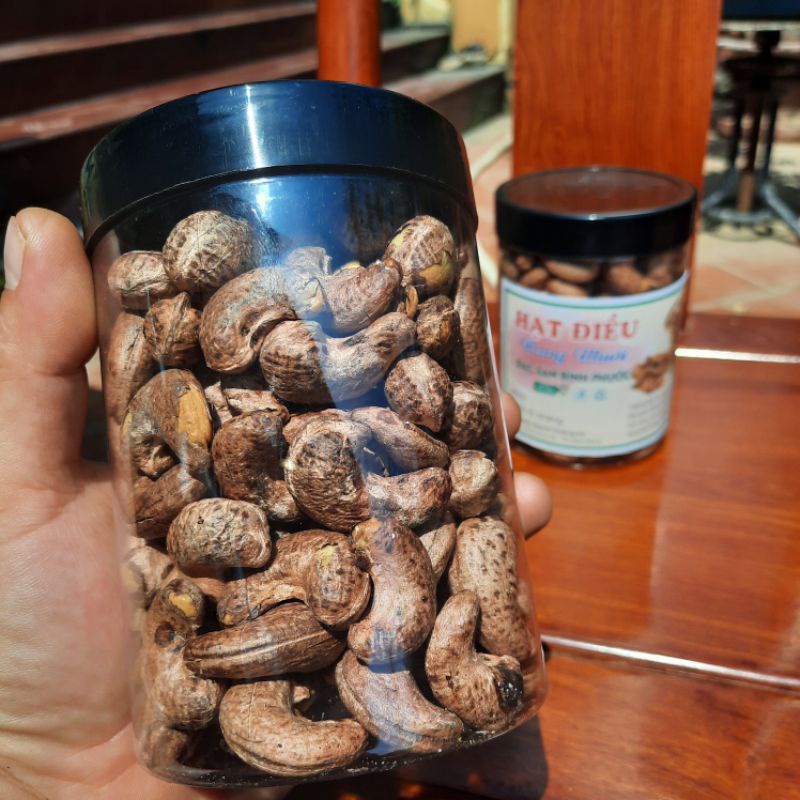 Hạt điều rang muối Bình Phước  - Hộp 400g