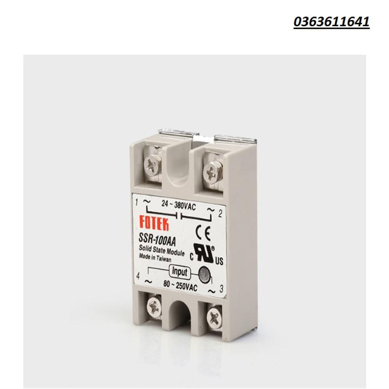 [Giá gốc] Rơ le bán dẫnSolid State Module SSR - 100VA 100AA 100DARelay bán dẫn ( Relay Rơ le bán dẫn ) Fotek .