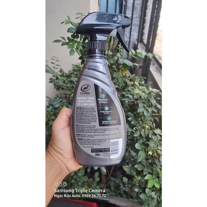 Turtle Wax 53413 Hybrid Solutions Ceramic 3-in-1 Detailer
