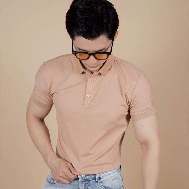 Áo thun nam cổ bẻ Polo cá sấu cao cấp 3 màu basic