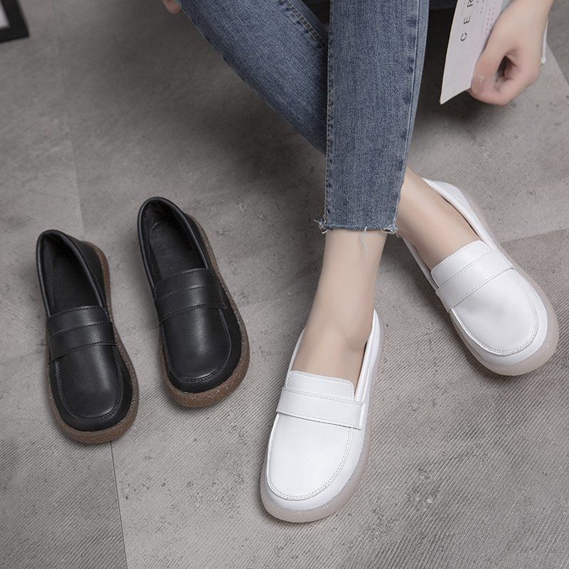 Giày Lười Đế Mềm Chống Thấm Nước / Dầu / Chống Trượt Cho Nữ Khi Làm Bếp / Làm Việc Pizza Hut