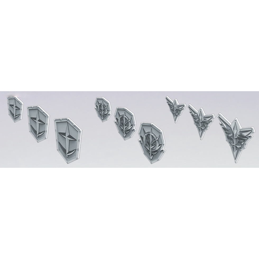 Phụ kiện BUILDERS PARTS HD MS EMBLEM RELIEF 01 Bandai 4573102628572