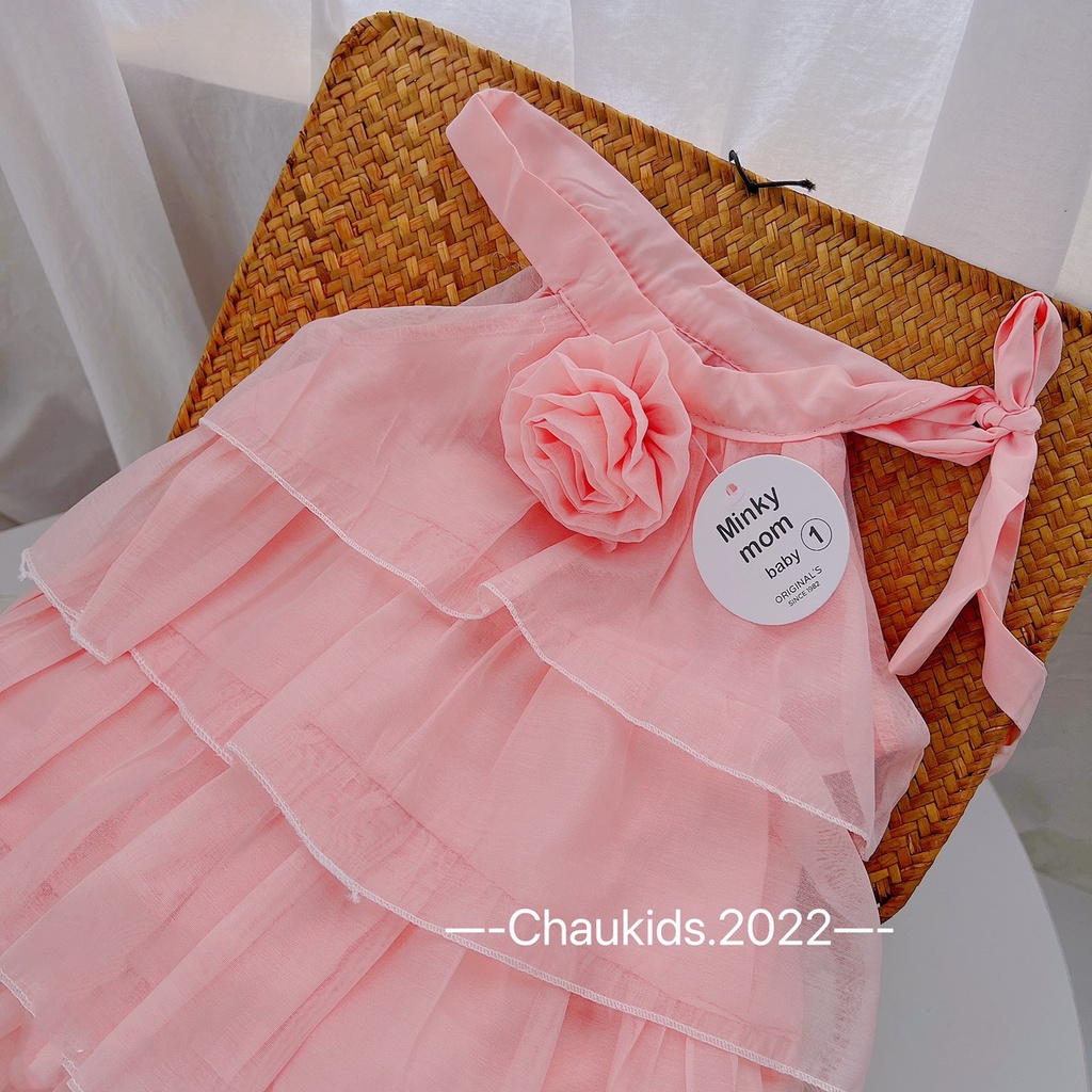 SALE VÁY CỔ YẾM TẦNG BÉ GÁI CAO CẤP SIZE 8-28KGKG(VYCN)