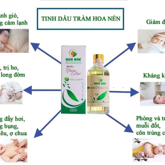 Tinh Dầu Tràm Huế Hoa Nén