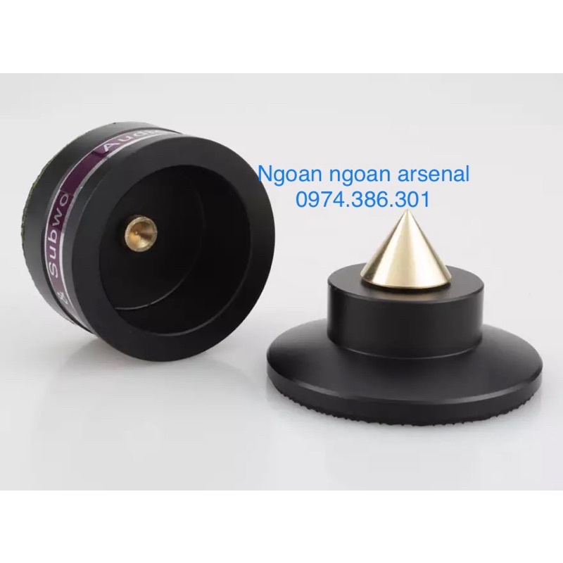 Chân đinh chống rung cao cấp dùng kê loa, đỡ kệ, đài, đầu CD, amply, cassette...(KHÔNG CẦN KHOAN)