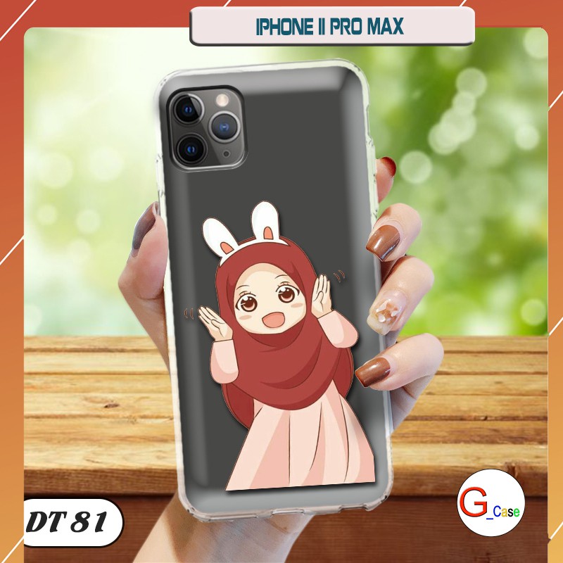 Ốp lưng dẻo trong in hình cho IPhone 11 Pro Max