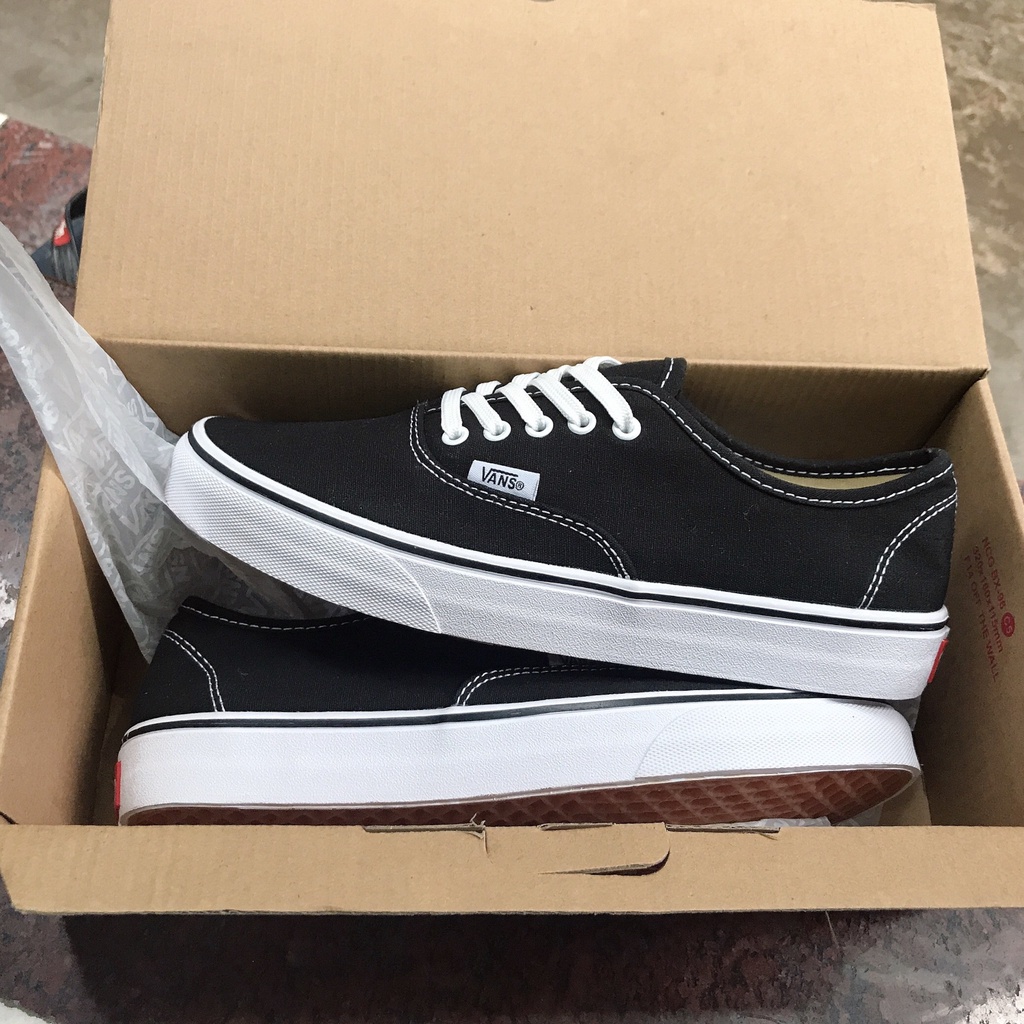 [ Freeship - Xả Kho ] Giày thể thao V classic nam nữ, Giày vải basic màu đen