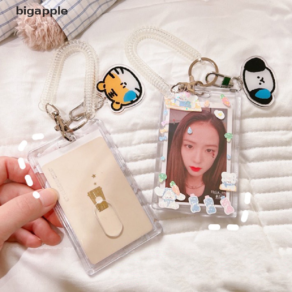 bigapple Kpop Photocard Photo Protector Holder Card Idol Photo Sleeves Stationery RDG
