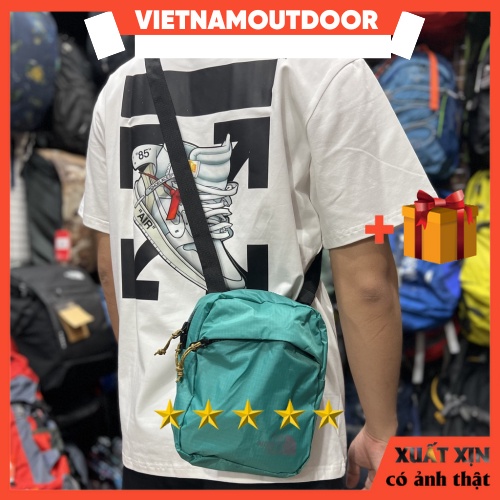 Túi đeo chéo túi đeo vai nam nữ The North Fac.e Glam Shoulder 3L thiết kế siêu nhẹ nhỏ gọn có thể xếp gọn thành túi nhỏ