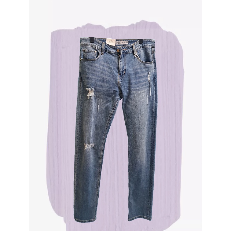 QUẦN JEAN ZARA FORM SLIM FIT - CHUẨN FORM ÂU - VNXK