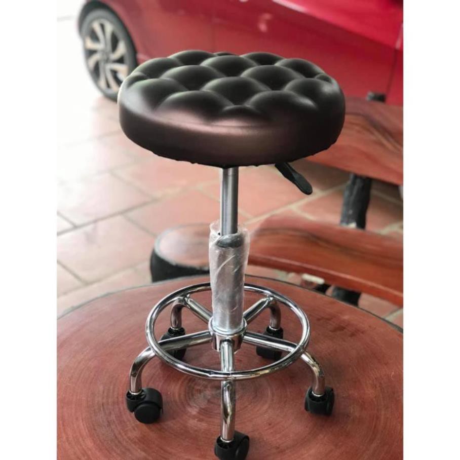 Bánh xe ghế spa xoay 360, 1 bộ 5 chân xoay