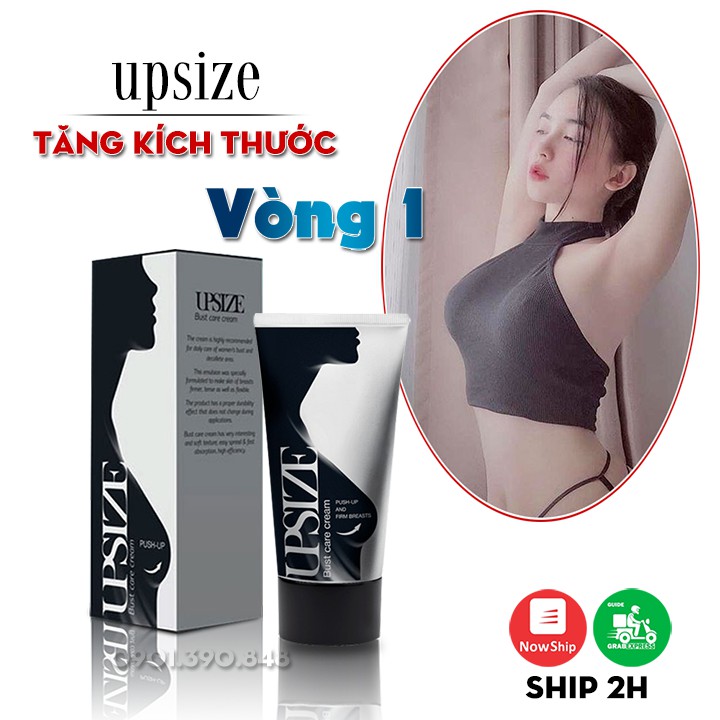 [Liệu Trình 5 Tuýp] Kem Nở Ngực UpSize (50ml) -Dòng Kem Massage Tăng Size Vòng 1 Hiệu Quả, Hết Chảy Xệ Săn chắc Tự Nhiên | BigBuy360 - bigbuy360.vn