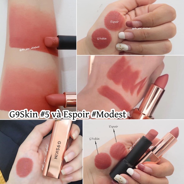 Son G9Skin First V-Fit Lipstick