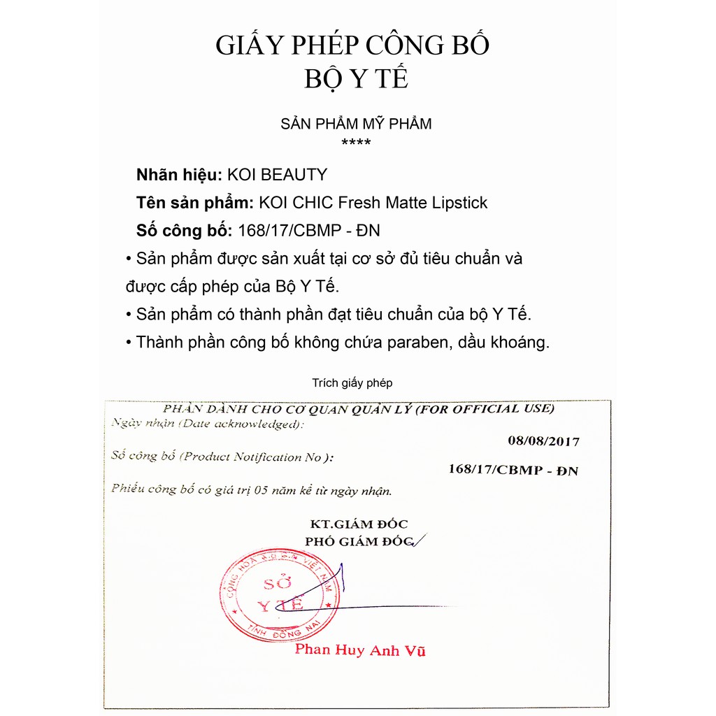 SON LÌ KHÔNG CHÌ MỀM MÔI KOI CHIC - ĐỎ CAM - SUNSET C03 | BigBuy360 - bigbuy360.vn
