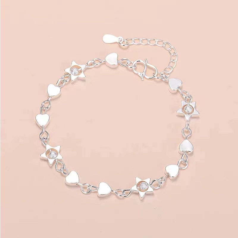 Vòng Tay Bạc 925 Thiết Kế Đơn Giản