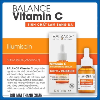 [FREE SHIP] Serum Trắng Da, Mờ Thâm Balance Active Formula Vitamin C Brightening 30ml [FREE SHIP]