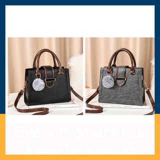 [TRỢ GIÁ] Túi Xách Công Sở Hộp Vuông Chốt Kim Loại Sang Chảnh T132 – Video Thật